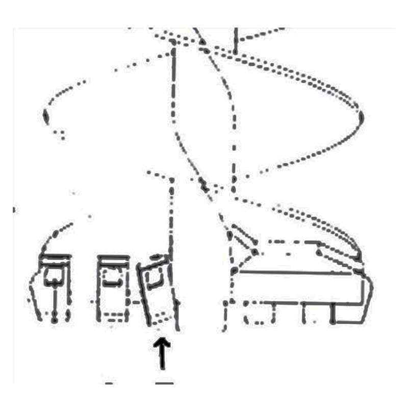 Carbide wisdom tooth for Earth auger 1045996